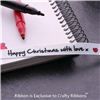 Order Christmas Ribbon - love x